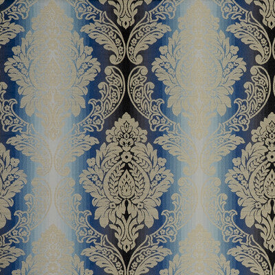 F0792/01-CAC ORNATO AQUA CLARKE AND CLARKE Fabrics Drapery Upholstery
