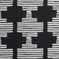 F0882/01-CAC BW1010 BLACK/WHITE CLARKE AND CLARKE DRAPERY
