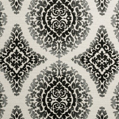 F0897/01-CAC BW1024 BLACK/WHITE CLARKE AND CLARKE Fabrics Drapery Upholstery