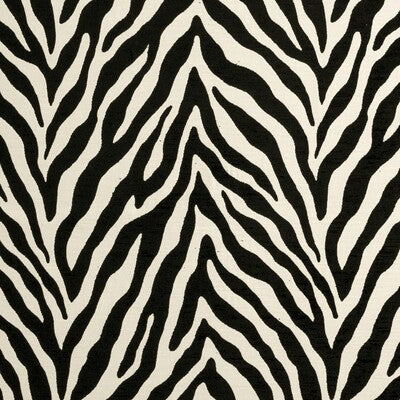 F0902/01-CAC BW1029 BLACK/WHITE CLARKE AND CLARKE Fabrics Drapery Upholstery