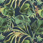F0998/02-CAC MONKEY BUSINESS INDIGO CLARKE AND CLARKE Fabrics Drapery Upholstery