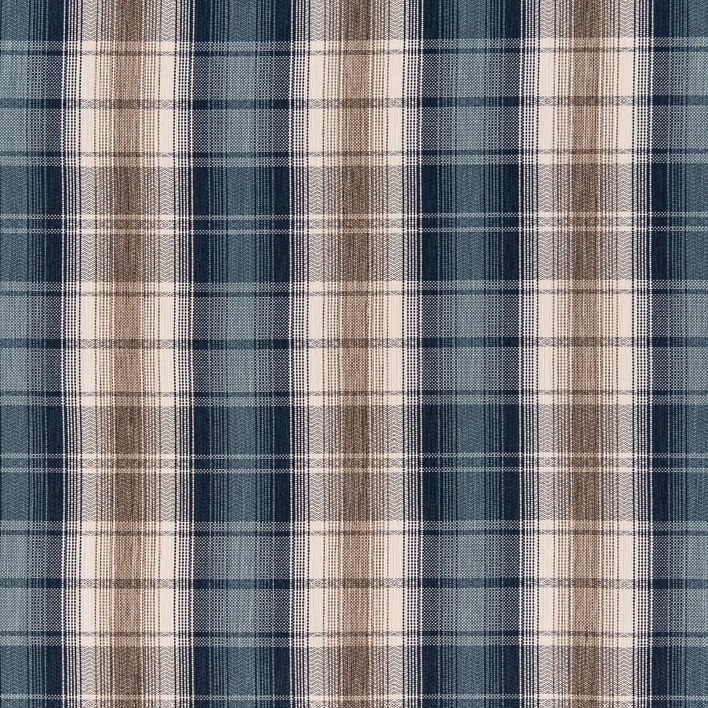 F100-119 Plaid nan Blue Performance Colors