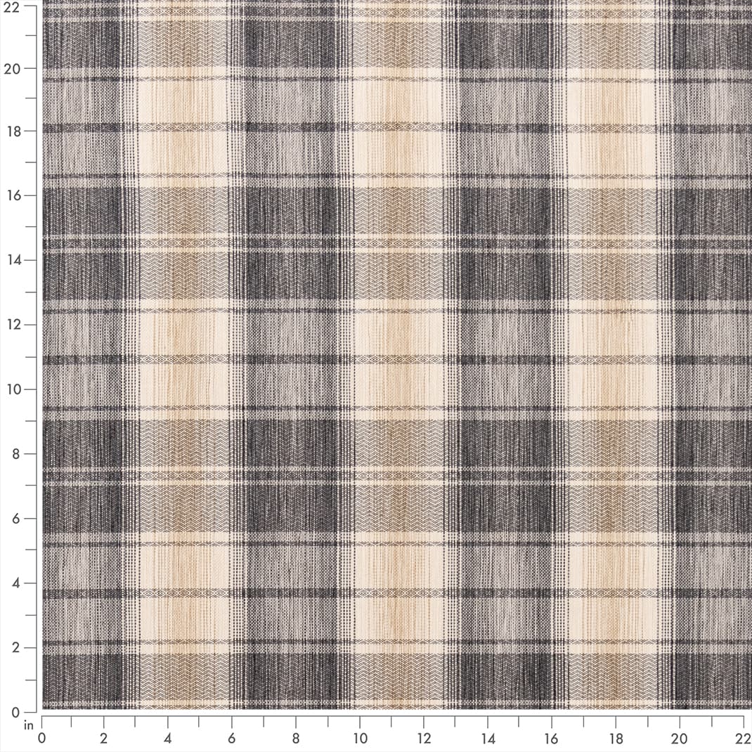 F100-120 Plaid nan Grey & Silver Performance Colors