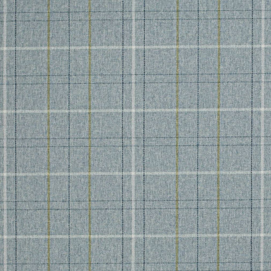 F100-131 Plaid Blue Charlotte Fabrics Woven Patterns