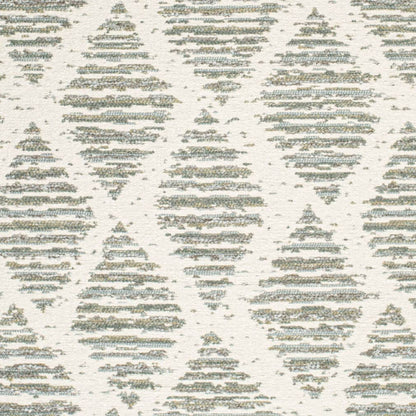 F100-133 Abstract & Geometric,Diamonds nan Aqua & Teal Performance Colors
