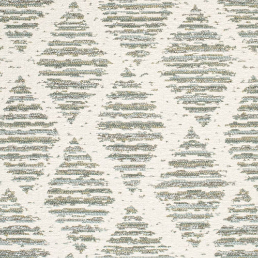 F100-133 Abstract & Geometric,Diamonds nan Aqua & Teal Performance Colors