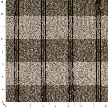 F100-153 Plaid nan Black,Brown Performance Colors