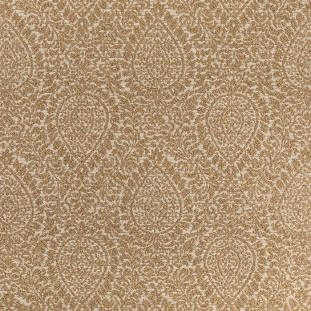 F100-162 Abstract & Geometric,Damask nan Gold & Yellow Performance Colors