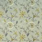 F1004/01-CAC DELAMERE CHARTREUSE CLARKE AND CLARKE DRAPERY
