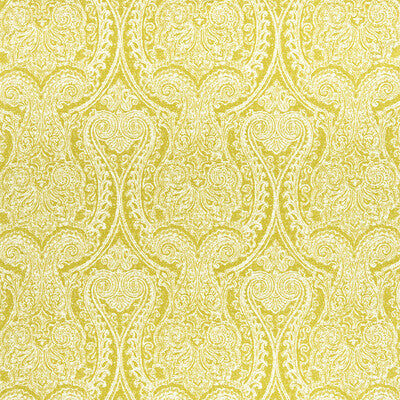 F1009/01-CAC PASTICHE CHARTREUSE CLARKE AND CLARKE Fabrics Drapery Upholstery