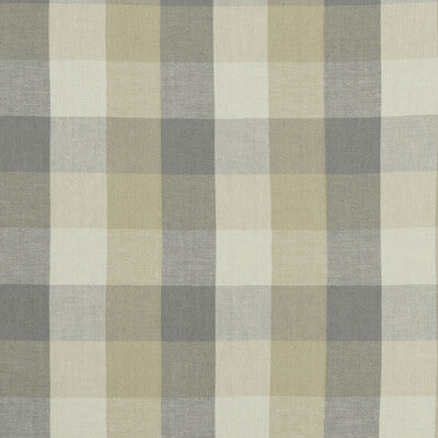 F1042/03-CAC AUSTIN CHECK NATURAL CLARKE AND CLARKE Fabrics Drapery Upholstery