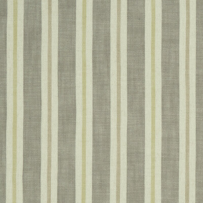 F1046/01-CAC SACKVILLE STRIPE CITRON/NATURAL CLARKE AND CLARKE Fabrics Drapery Upholstery