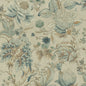 F1048/03-CAC SISSINGHURST EAU DE NIL CLARKE AND CLARKE Fabrics Drapery Upholstery