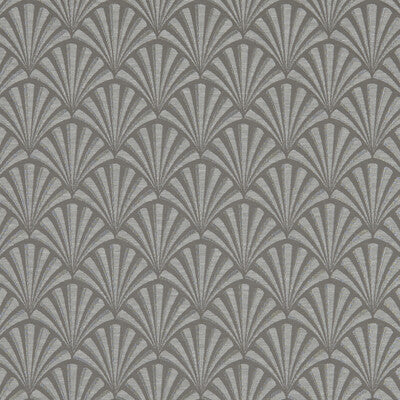 F1071/01-CAC CHRYSLER CHARCOAL CLARKE AND CLARKE Fabrics Drapery Upholstery