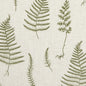 F1092/03-CAC LORELLE NATURAL/FOREST CLARKE AND CLARKE DRAPERY