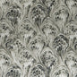 F1094/02-CAC PAVONE CHARCOAL/NATURAL CLARKE AND CLARKE Fabrics Drapery Upholstery