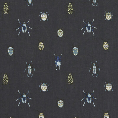 F1095/02-CAC BEETLE MINERAL CLARKE AND CLARKE Fabrics Drapery Upholstery