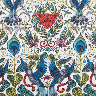 F1107/02-CAC AMAZON JUNGLE CLARKE AND CLARKE Fabrics Drapery Upholstery