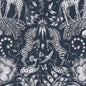 F1111/05-CAC KRUGER NAVY CLARKE AND CLARKE Fabrics Drapery Upholstery