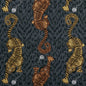 F1114/01-CAC TIGRIS FLAME CLARKE AND CLARKE Fabrics Drapery Upholstery