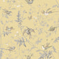 F111/1001-CS HUMMINGBIRDS SILK GLD/SFT GREY COLE & SON Fabrics Drapery Upholstery