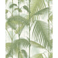 F111/2007L-CS PALM JUNGLE COT/LIN PRINT OLV GRN ON WHT COLE & SON Fabrics Drapery Upholstery