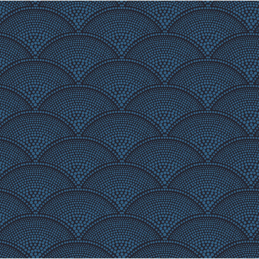 F111/8028-CS FEATHER FAN WOVEN HYAC ON CHAR COLE & SON UPHOLSTERY