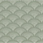 F111/8029-CS FEATHER FAN WOVEN CRM ON OLV COLE & SON UPHOLSTERY