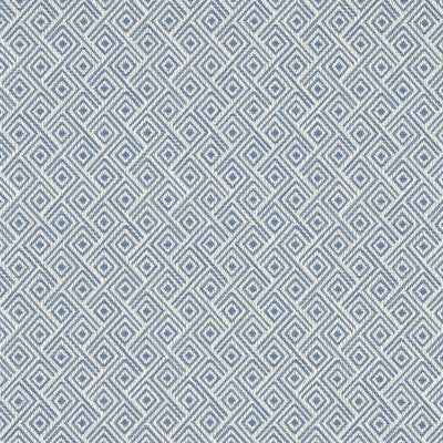 F1134/02-CAC RHOMBUS DENIM CLARKE AND CLARKE Fabrics Drapery Upholstery