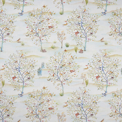 F1147/01-CAC COPPICE AUTUMN/CREAM CLARKE AND CLARKE Fabrics Drapery Upholstery