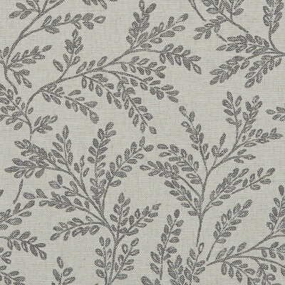 F1179/02-CAC FERNDOWN CHARCOAL CLARKE AND CLARKE Fabrics Drapery Upholstery