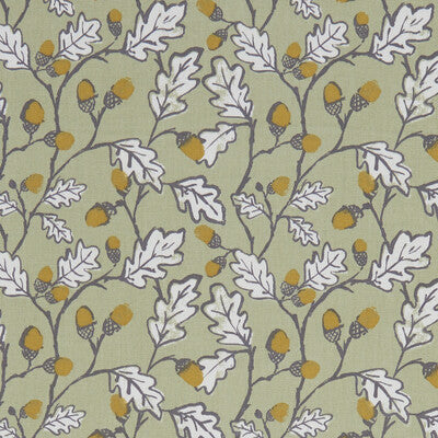 F1182/03-CAC ACORN TRAIL SAGE CLARKE AND CLARKE Fabrics Drapery Upholstery