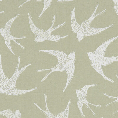 F1187/05-CAC FLY AWAY SAGE CLARKE AND CLARKE Fabrics Drapery Upholstery