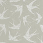 F1187/07-CAC FLY AWAY TAUPE CLARKE AND CLARKE Fabrics Drapery Upholstery