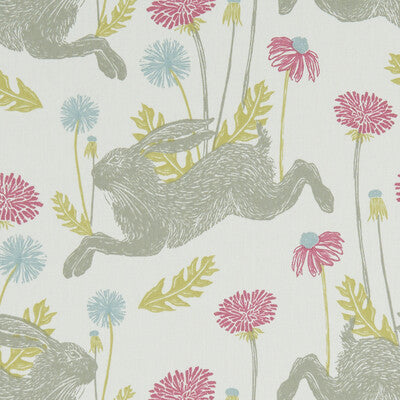 F1190/04-CAC MARCH HARE SUMMER CLARKE AND CLARKE Fabrics Drapery Upholstery