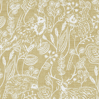 F1197/02-CAC WESTLETON OCHRE CLARKE AND CLARKE Fabrics Drapery Upholstery