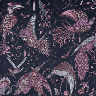 F1207/01-CAC AUDUBON VELVET PINK CLARKE AND CLARKE Fabrics Drapery Upholstery