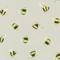 F1255/02-CAC BEES TAUPE CLARKE AND CLARKE Fabrics Drapery Upholstery