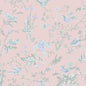 F125/1001-CS HUMMINGBIRDS SILK BLUSH COLE & SON Fabrics Drapery Upholstery