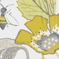 F1289/02-CAC LOTUS CHARTREUSE/CHARCOAL CLARKE AND CLARKE Fabrics Drapery Upholstery