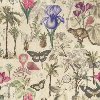 F1297/02-CAC BOTANY SUMMER CLARKE AND CLARKE Fabrics Drapery Upholstery