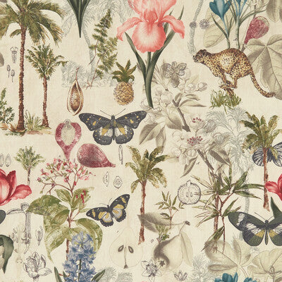 F1297/03-CAC BOTANY TROPICAL CLARKE AND CLARKE Fabrics Drapery Upholstery