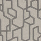 F1300/01-CAC LABYRINTH CHARCOAL CLARKE AND CLARKE DRAPERY