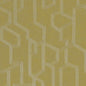 F1300/02-CAC LABYRINTH CITRON CLARKE AND CLARKE DRAPERY