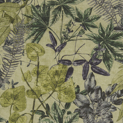 F1301/02-CAC MADAGASCAR FOREST CLARKE AND CLARKE Fabrics Drapery Upholstery