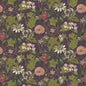F1304/08-CAC PASSIFLORA MULBERRY VELVET CLARKE AND CLARKE Fabrics Drapery Upholstery