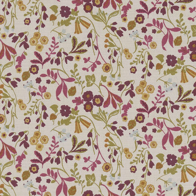 F1312/05-CAC ASHBEE PLUM CLARKE AND CLARKE Fabrics Drapery Upholstery