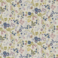 F1312/06-CAC ASHBEE TEAL/BLUSH CLARKE AND CLARKE Fabrics Drapery Upholstery