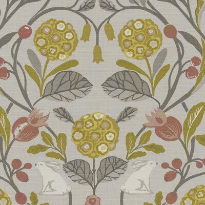 F1314/03-CAC FORESTER OCHRE CLARKE AND CLARKE Fabrics Drapery Upholstery