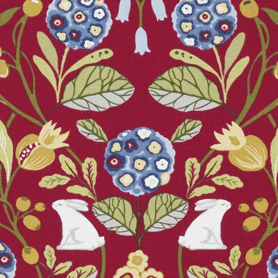 F1314/05-CAC FORESTER ROUGE CLARKE AND CLARKE Fabrics Drapery Upholstery